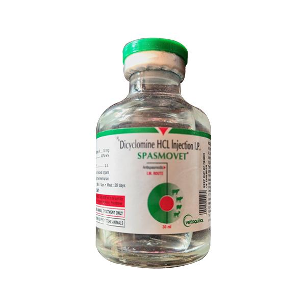 SPASMOVET (VET) Injection 30ml