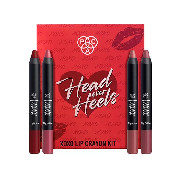 PAC XOXO Lip Crayon Kit (Head Over Heels) 1's - Lip Crayons