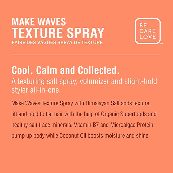 Bcl Superfoods Make Waves Texture Spray 147 ml - Hair Sprays & Mists
