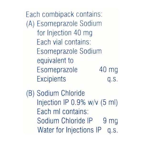 Raciper 40mg Injection 5ml - Ulcer/Reflux/Flatulence-Aaa