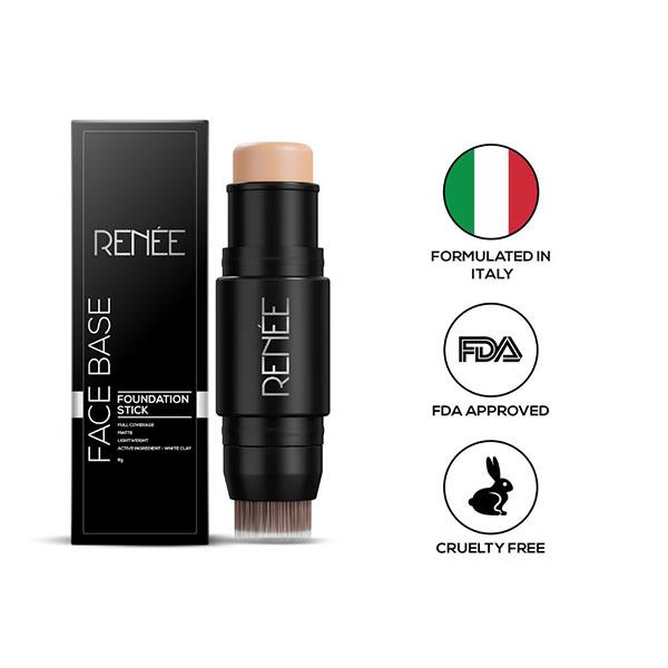 RENEE Face Base Foundation Stick - Coffee 8 gm - Foundation