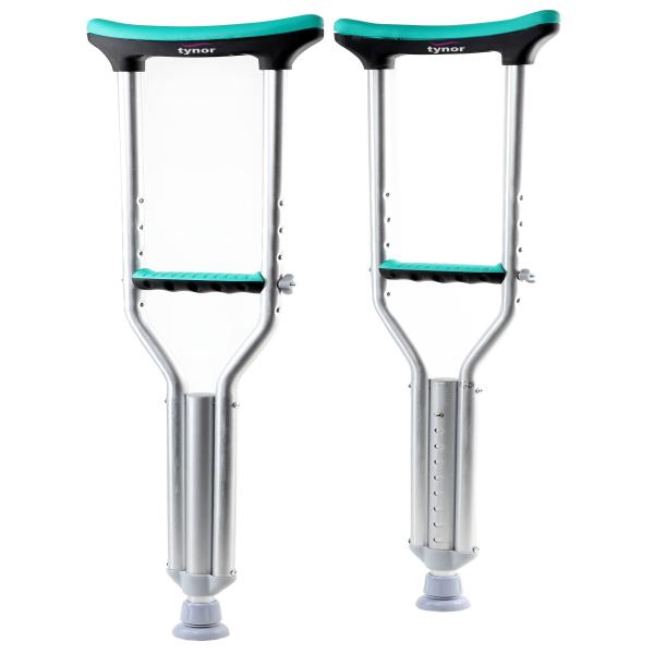 Netmeds | Tynor Auxiliary Crutch (L) (L 21) - Silver