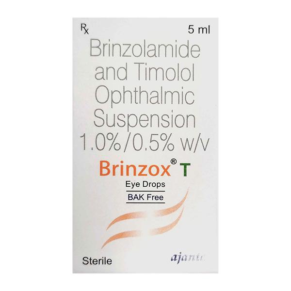 Netmeds | BRINZOX T BAK FREE Eye Drops 5ml