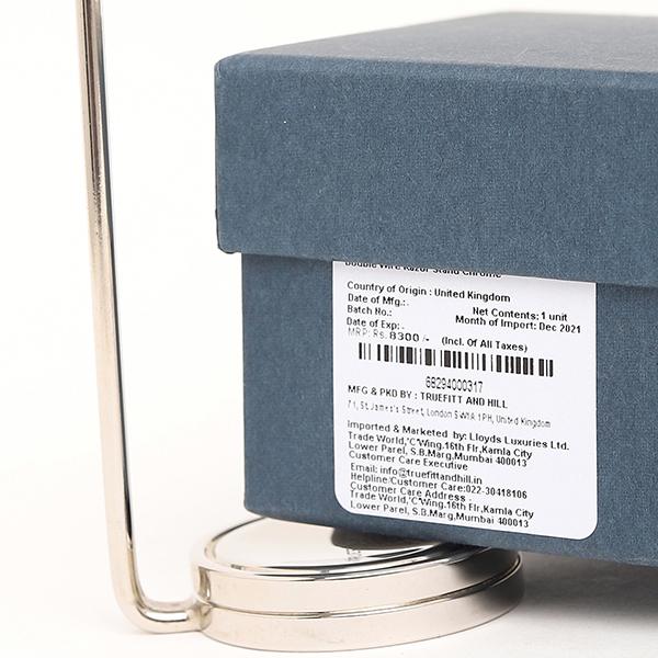 Truefitt and Hill Double Wire Razor Stand Chrome Plated 1's - Razors & Cartridges