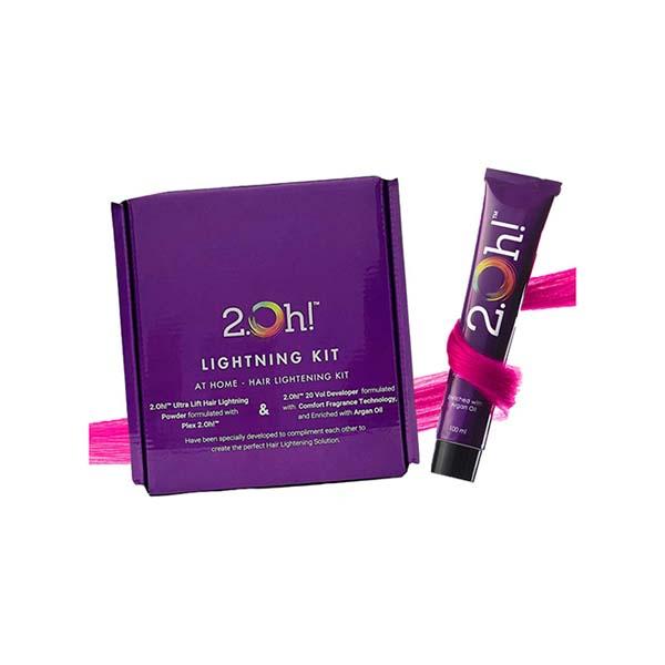 Netmeds | 2.Oh! Semi Permanent Hair Color + Lightning Kit - Fuchsia Combo 1's