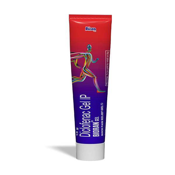BIORAN Gel 15gm - Pain relief-Nsa