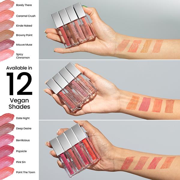 Swiss Beauty Plump-Up Wet Lightweight Lip Gloss, Shade- Popsicle 2 ml - Lip Glosses