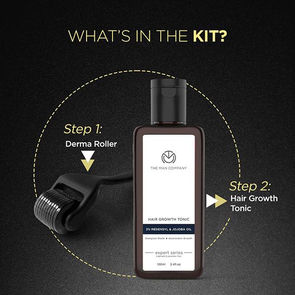 The Man Company Hair Accelerator Duo - TMC-WEB-2126 1's - Hair Lotions & Tonics