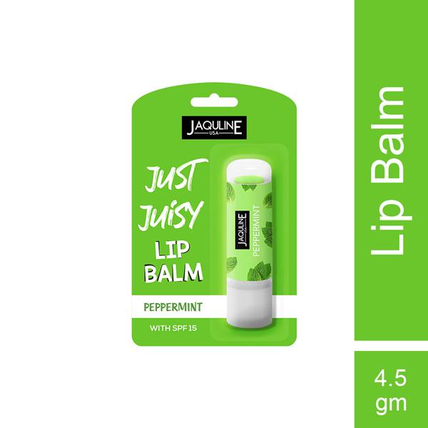 Jaquline USA Just Juisy Lipbalm Mint 4.5 gm