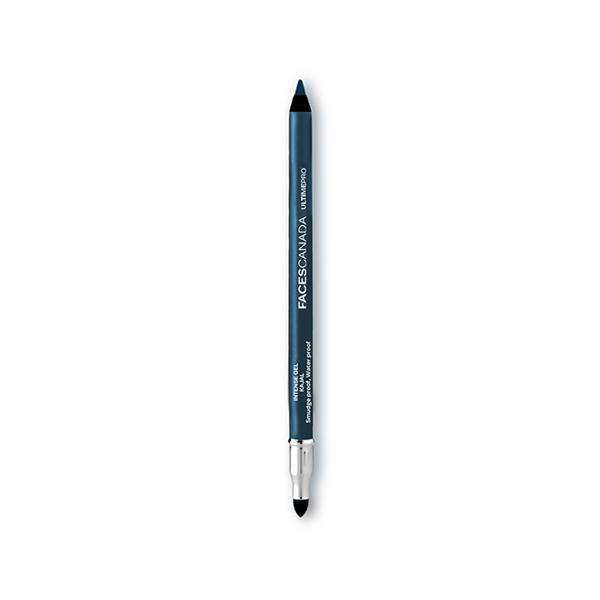 Faces Canada Ultime Pro Intense Gel Kajal With Smudger & Sharpener - Blue 1.2 gm - Kajal & Kohls