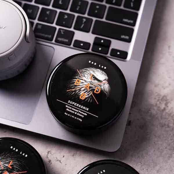 Bad Lab Supersonik Water-Based Pomade (Medium & Glossy) 80 gm - Pomades