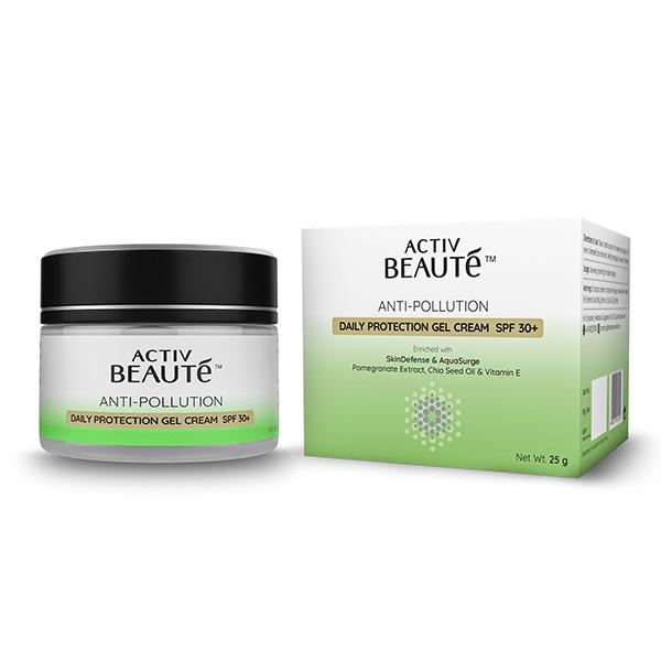 Netmeds | Activ Beaute Anti-Pollution Daily Protection Gel Cream + SPF 30 25 gm