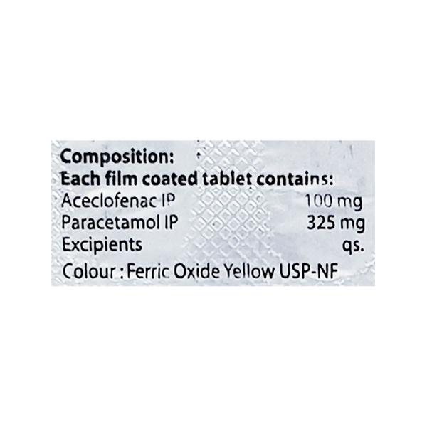 ACCECLOMAXX PLUS Tablet 15's - Pain relief-Nsa