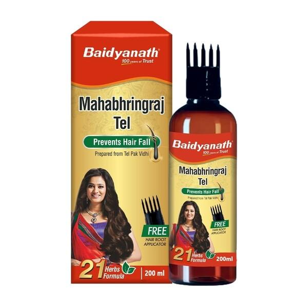 Netmeds | Baidyanath Maha Bhringhraj Tel (New) 200 ml