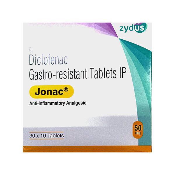 Jonac 50mg Tablet 10'S
