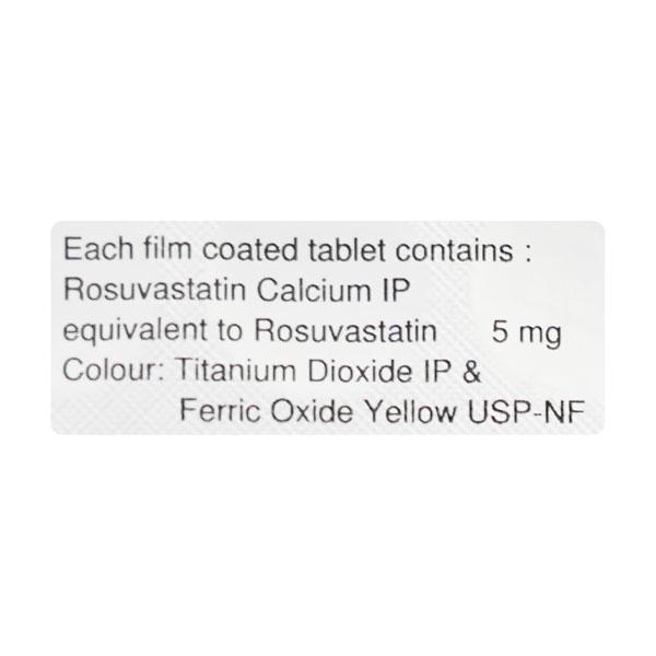 Crestor 5mg Tablet 30'S - High Cholesterol-Dys