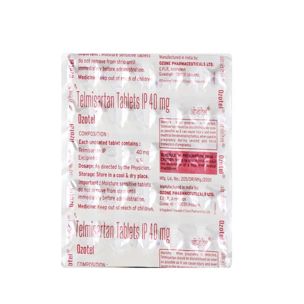 OZOTEL 40 Tablet 30's - Hypertension-Ang