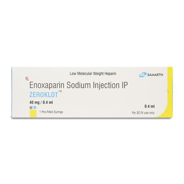 Zeroklot 40mg Injection 0.4ml - Blood Clot-Ant