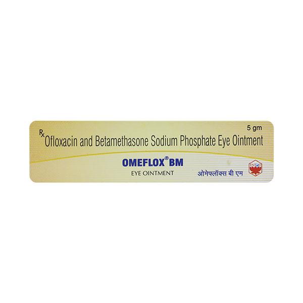 OMEFLOX BM Eye Ointment 5gm - Eye Infections-Eaa
