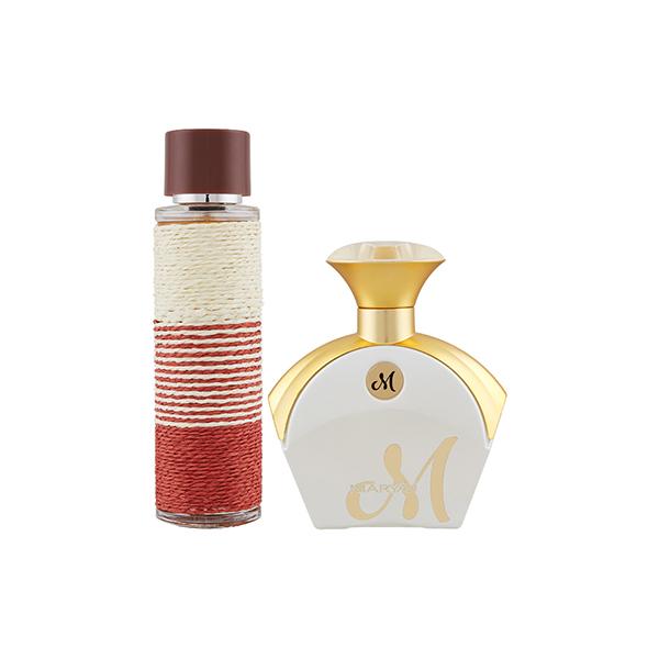 Netmeds | Maryaj Deuce Homme EDP Spicy Woody Perfume And Maryaj M White For Her EDP Floral Fruity Perfume 190 ml