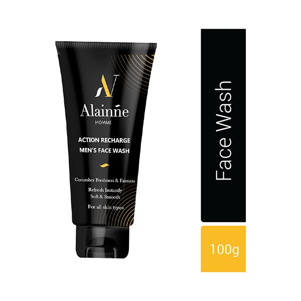 Netmeds | Alainne Action Recharge Men'S Face Wash 100 gm