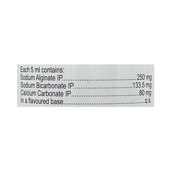 PAN RFT SUGAR FREE MINT FLAVOUR Suspension 200ml - Ulcer/Reflux/Flatulence-Aaa