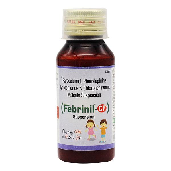 FEBRINIL CF Suspension 60ml - Cough And Cold-Cou