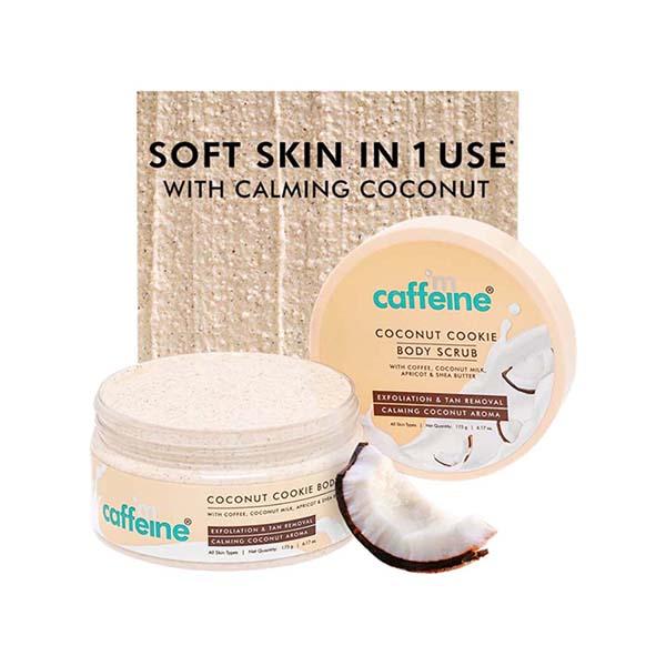 Netmeds | Mcaffeine Coconut Cookie Body Scrub 175 gm