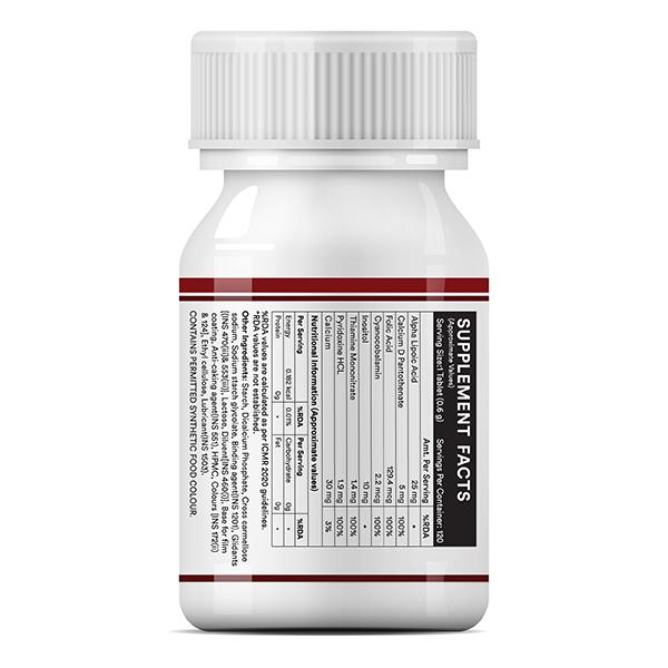 Inlife Vitamin B12 Nurospan-B Tablets 120's - Multi-Vitamins
