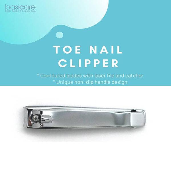 Basicare Toe Nail Clipper With File 1's - Manicure & Pedicure Kits