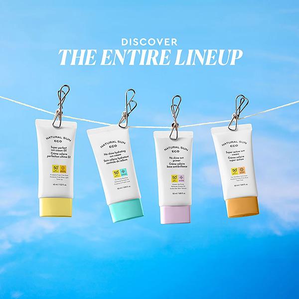 The Face Shop Naturalsun Eco Super Active Sun Cream 50 ml - Face Sunscreen