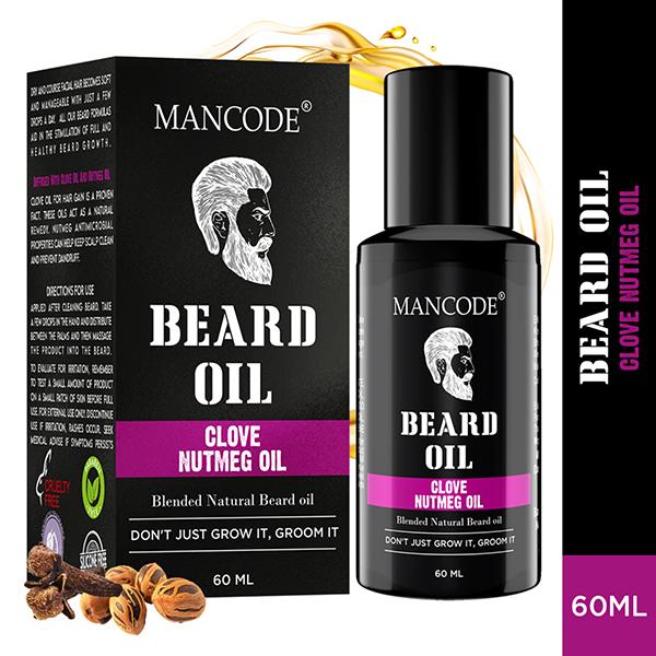 Mancode Beard Oil -Clove & Nutmeg 60 ml - Beard Oil