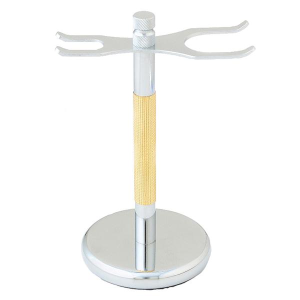 Netmeds | Pearl Razor & Brush Holder Stand - Gold