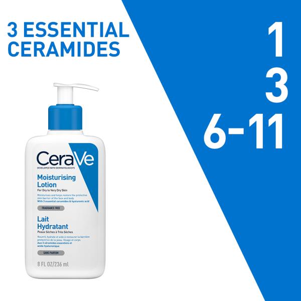 CeraVe Moisturising Lotion For Dry To Very Dry Skin 236 ml - Lotions & Creams