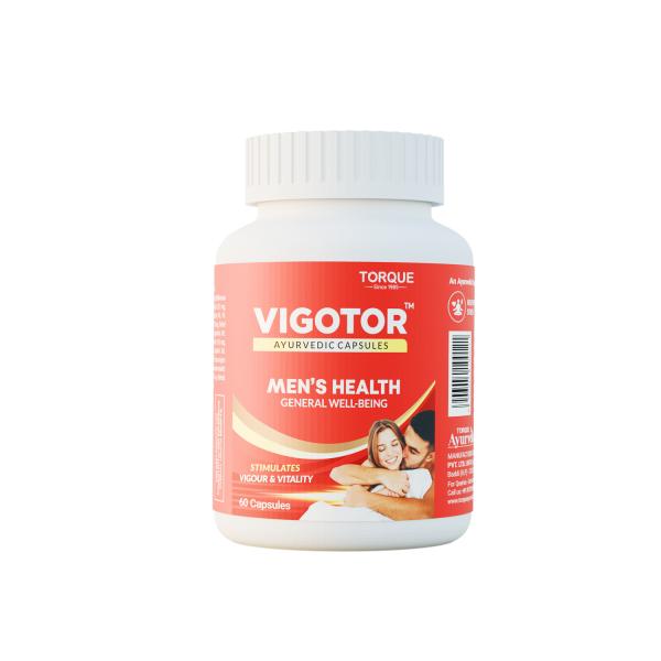 Torque Vigotor Ayurvedic Capsules 60's - Sexual Healthcare