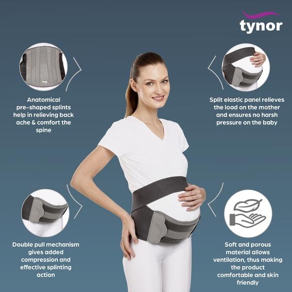 Tynor Pregnancy Back Support (XL) (A 20) - Back/Abdomen Supports
