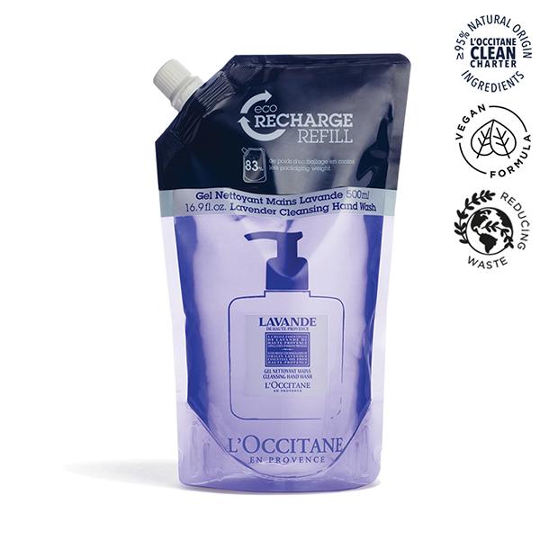 L'Occitane Lavender Cleansing Hand Wash Refill 500 ml