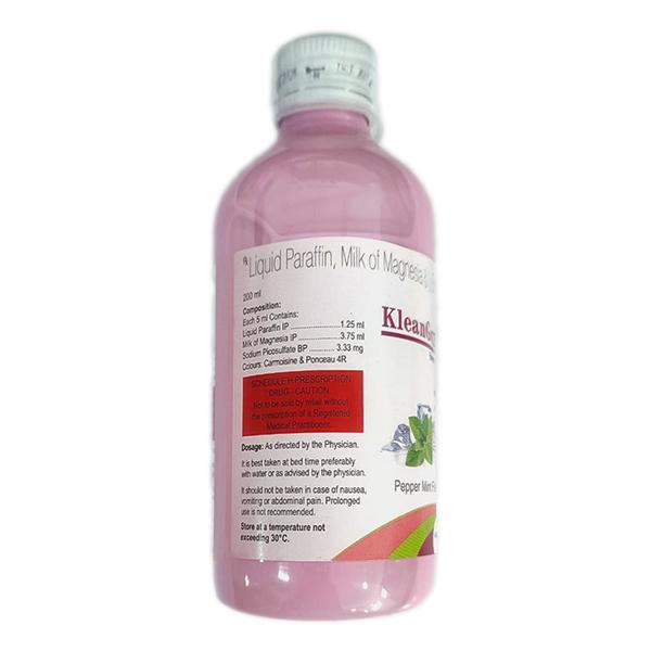 KLEANGUT PLUS SUGAR FREE PEPPERMINT FLAVOUR Oral Emulsion 200ml - Ulcer/Reflux/Flatulence-Aaa