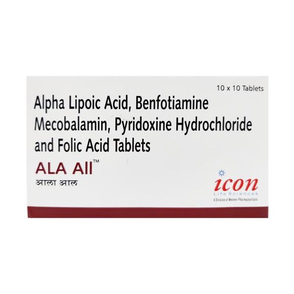 ALA ALL Tablet 10's - Supplements-Sup