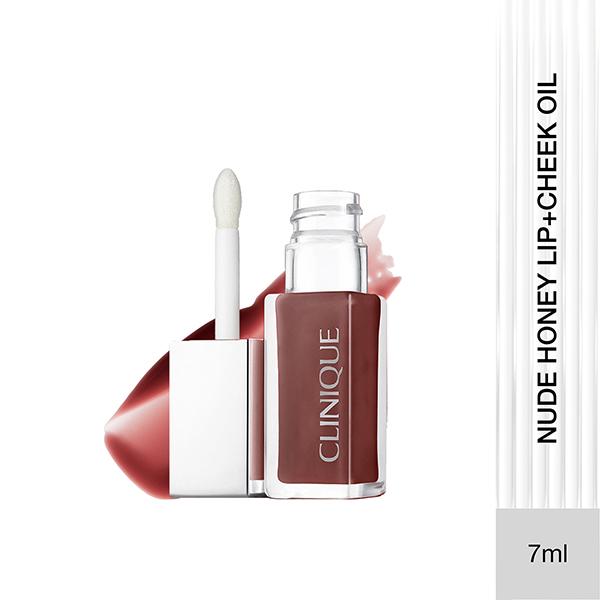 Netmeds | Clinique Pop Lip + Cheek Oil in Nude Honey 7 ml