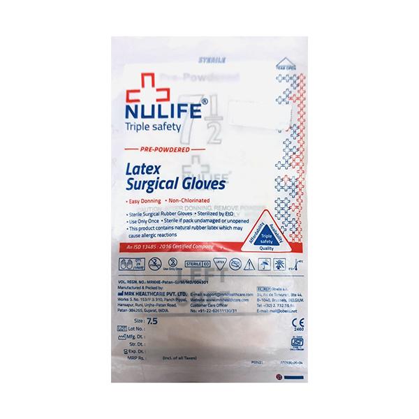 Netmeds | NULIFE 7.5 Sterile Gloves 2's