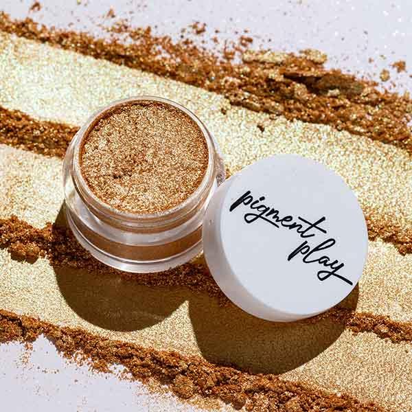 Pigment Play Iridescent Loose Pigment Powder - Sunset Gold 2 gm - Loose Powder