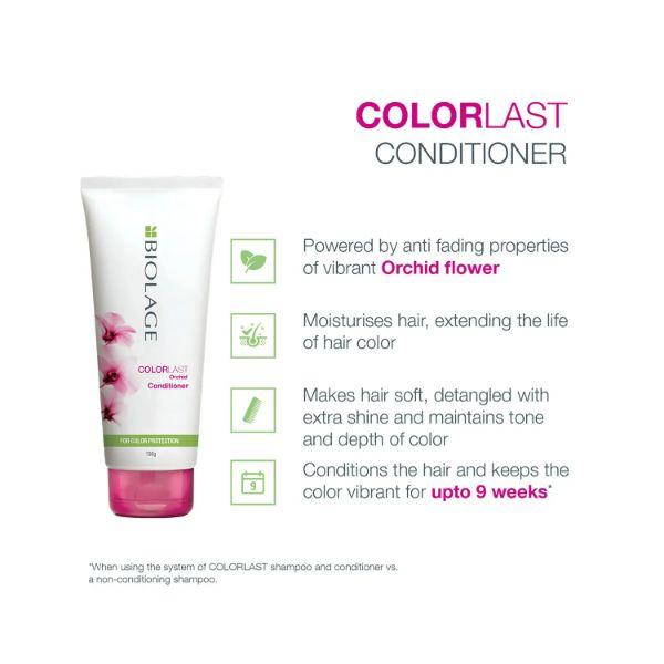 BIOLAGE Colorlast Conditioner 196 gm - Conditioners