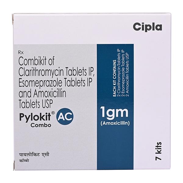 Netmeds | PYLOKIT AC 1GM Combi Kit 6's