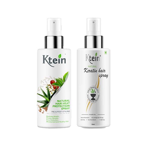 Netmeds | Ktein Combo- Natural Keratin Hair Spray and Natural Hair Heat Protection Spray 2's