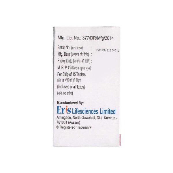 CREVAST 40 Tablet 15's - High Cholesterol-Dys