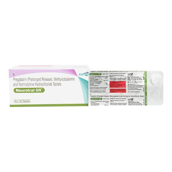 NEUROTRAT SR Tablet 10's - Neuropathic Pain-Dru