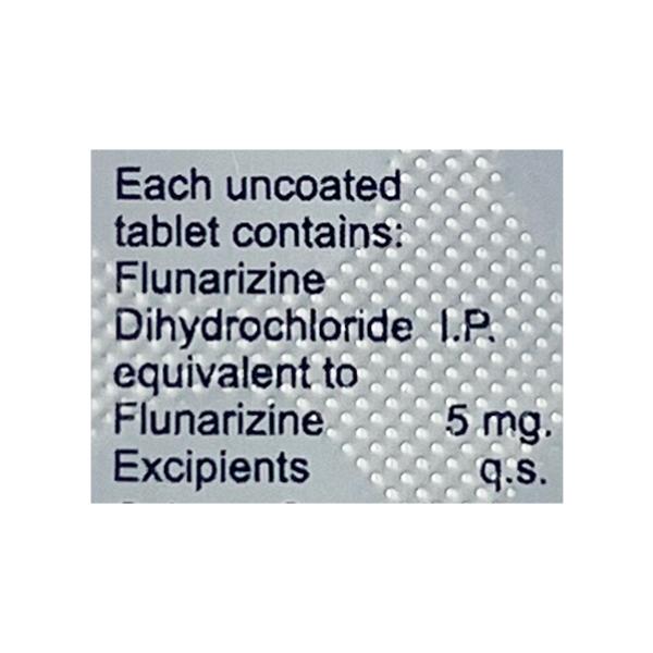 Flury 5mg Tablet 10'S - Migraine