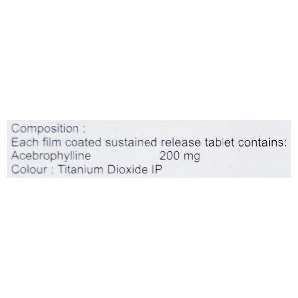 ABIWAYS 200 SR Tablet 10's - Asthma/COPD-Ast