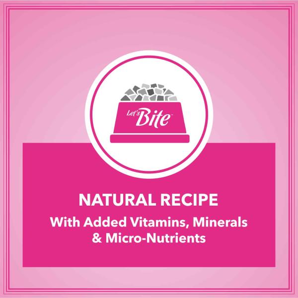Let's Bite Active Kitten Cat Food Ocean Fish 400 gm (Buy 1 Get 1 Free) 800 gm - Petfood